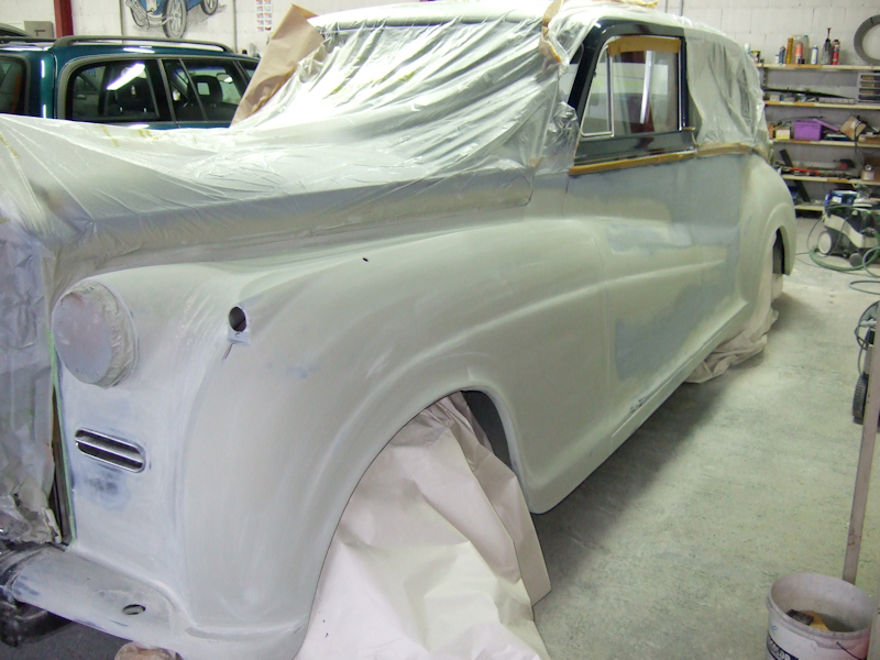 Oldtimer-Lackierung
